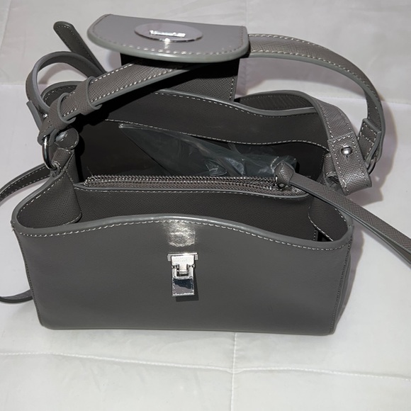 Gray handbag - Picture 3 of 5